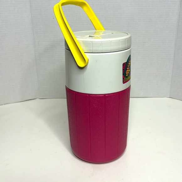 Coleman | 90’s Pink Retro Design Water Mug | Travel Carry Bottle | Handled Cup - Picture 6 of 11